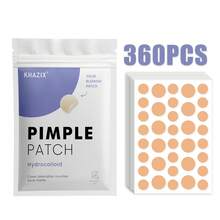 360片/144片肤色透明疤痕遮盖贴，水胶体材质，温和无刺激，无酒精，遮瑕