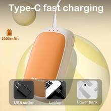 Mini réchauffe-mains électriques avec réglages, réchauffe-mains électrique portable et réutilisable pour hommes, femmes et enfants, pour une utilisation en intérieur et en extérieur. Cadeaux de Noël noirs, réchauffe-mains, cadeaux pour hommes, articles pour bas de Noël, réchauffe-mains rechargeables