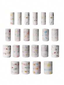 1卷400片随机图案松垮抹布一次性厨房巾可水洗干湿毛巾洗碗布不粘油抹布去油毛巾家用清洁抹布干布清洁用品清洁工具。