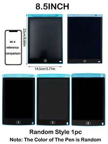 1个6.5/8.5/12/16英寸电子数位板,彩色屏幕涂鸦板手写纸绘图板,适用于家庭和办公室,多种颜色可选 - 彩色 - 查看 16