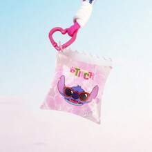 Miniso 史迪奇夏威夷系列可爱油彩粉色填充挂件，PVC材质，巧妙融合史迪奇的可爱与夏威夷元素，视觉效果吸睛（1个） - 粉色 - 查看 6