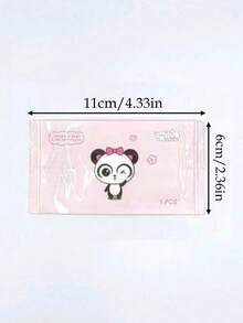 50pcs Portable Disposable Non-Woven Fabric Wet Wipes, Mini Individual Packaging, For Hand And Mouth Cleaning, Personal Part Cleaning And Care, Suitable For Home, School, Party, Travel, Festival - Pink - View 7