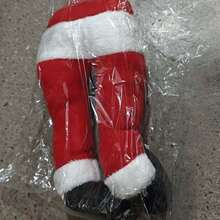 1 Stück/16 Inch Weihnachtsmann Innen-Animierte Bewegung, Weihnachtsmann Weihnachtsdekoration, Weihnachtsmann und Elf Bein Plüsch Weihnachtsbaum Hängedekoration - Keine Batterie erforderlich, geeignet für Weihnachtsbäume, Weihnachtsgeschenke, Feiertags-Heimdekoration, Halloween, Weihnachtsdekoration [Rot] - Verschiedenfarbig - Übersicht 11