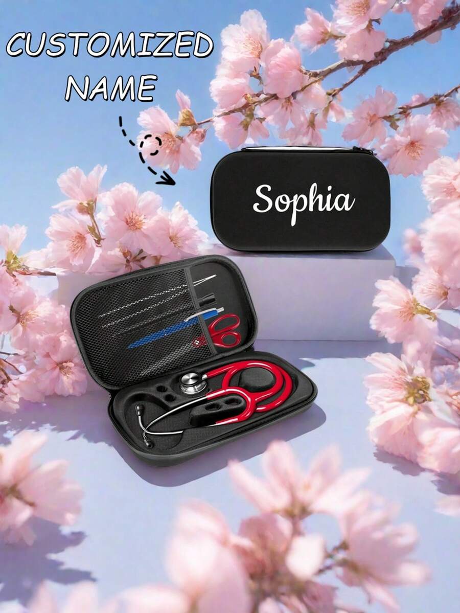 Carrying Stethoscope Case, Portable Bag Compatible With Littmann Classic Iii, Fit For Nurses,Doctor And Students.A Customized Storage Bag Personalized Name Or Holiday Message. It Can Be Unique Name, Letter Bag, Lucky Number, Etc. Is Very Suitable Men, Women, Teenagers Students Daily Use, Going Out, Travel, Vacation, School. Mother'S Day, Nurse Doctor Gift.
