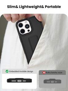 Compatible With 17/17 Air/17 Pro/17 Pro Max Phone Case With Holder, Suitable For IP11/IP13 Phone Case With Holder, Cool Apple 16 Pro Max Foldable Holder Phone Case, Shockproof Phone Case, Galaxy S25 FE Fashion Holder Phone Case, Galaxy A17/A07/A56/A16/A55 Phone Accessories, Hybrid 16/16e Phone Case, Redmi 15C Phone Case