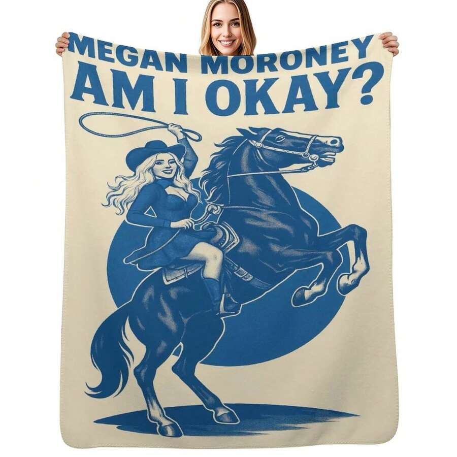 Megan Music Flannel Throw Blanket – Soft, Lightweight, All-Season Decorative Blanket For Couch Or Sofa With Vintage Pop Art Design, Machine Washable - Nhiều màu - Xem 1