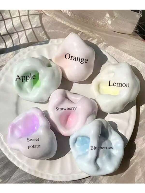 Bola moldeadora para alivio del estrés, Bola apretable Mochi, Juguete apretable para alivio del estrés, Juguete apretable para alivio de la presión, Adecuado como regalo para familiares y amigos, regalo de cumpleaños, regalo de Pascua