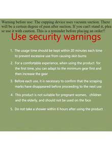 STUKUNI Tragbarer einstellbarer Intensität Schröpfkopf Massagegerät, 9 Intensitätsstufen, Ganzköper Schröpfkopf Werkzeug, 1200mAh, mit Warmkompression Funktion, geeignet für Zuhause und als Geschenk, tragbare aufladbare Schröpfkopf Vorrichtung mit 8 Stahlkugeln