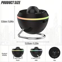 جهاز عرض نجوم، ضوء ليلي للمجرة، جهاز عرض كوكبي منزلي مع 13 قرص صورة، ضوء سماء نجمية لديكور غرفة المعيشة، سديم نجمي حقيقي، عرض كوكبي لغرف نوم البالغين