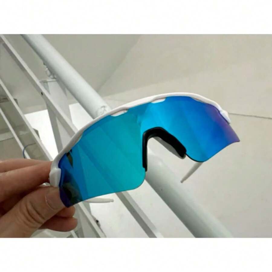 Men's And Women's  Running Cycling Beach Volleyball Polarized Lens  Protection - 白色藍色BB - 查看 1