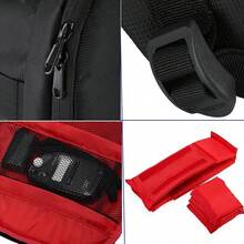 Mochila para cámara de fotografía profesional,Bolsa tipo para Almacenamiento con compartimento para computadora portátil,particiones ajustables,para cámaras,,, - Albaricoque - Ver 5