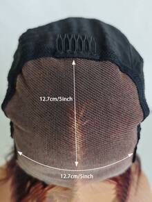 Tóc giả ren phía trước 5x5, 100% tóc thật, đã tỉa sẵn, ren trong suốt, kiểu dành cho nữ, độ dày 150%, màu 99J, tóc nguyên chất. - S99J - Xem 7