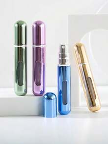 10ml 香水可填充雾化瓶，便携式旅行装亮色铝管可重复使用古龙水喷雾容器，适合居家、旅行、商务旅行、度假、送礼 - 彩色 - 查看 6