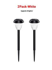 6Pack Ultra Bright Solar Outdoor Lights Decorative, Faster Charge Solar Pathway Garden Lights Up To 12H Auto On/Off, Solar Lights Outdoor Waterproof For Walkway Yard Lawn(1/2/6Pack) - Multicolor - View 14