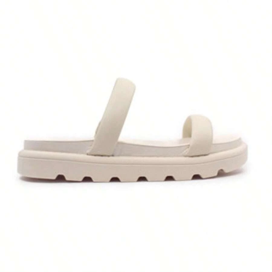 Women's Vizzano Half-Calf Flip-Flops - White - View 1