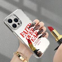 Teléfono con diseño de espejo moderno. Compatible con las series 11/12/13/14/15/16/Pro/MaxX. Teléfono 2 en 1 con espejo para maquillaje. - Blanco - Ver 2