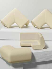 4/8/16 piezas Protectores de esquinas suaves, protectores de bordes y esquinas de para bebés, topes de muebles de espuma de goma con laminado previo, adecuados para chimenea, mesa, escaleras, gabinete (Instrucciones: Limpie el área de aplicación y adhiera, el efecto será mejor después de 20 horas de uso) - Multicolor - Ver 11