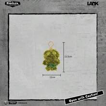 Spin Master Official Authentic Fuggler Funny Ugly Monster Plush Keyrings Series 4, Weird Stuffed Plush Doll, Cute Plush Collectible Backpacke Pendant, Mr Needles Greedy Grinner Goof, Holiday Birthday Gifts