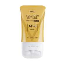 KOEC Collagen Lifting Firm Neck Cream For Firming, Clockwise Neck Cream For Face & Body Skin Tightening Cream With Massage Roller