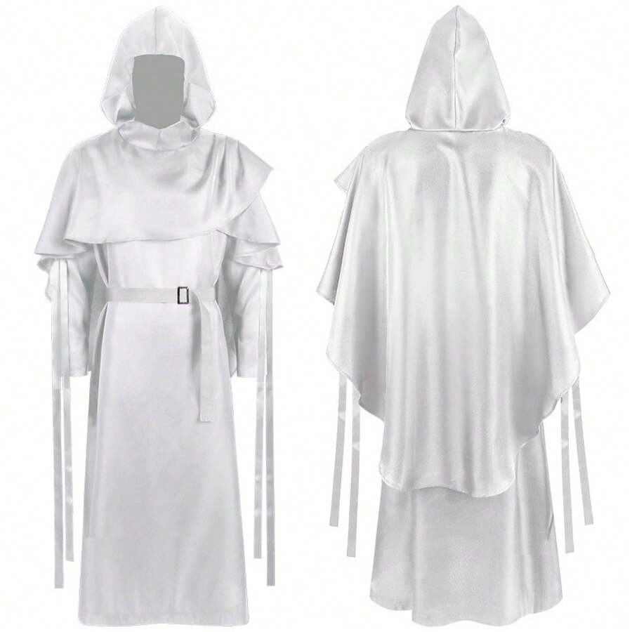 Men Cosplay Clothing - White - View 1