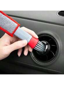 1Pc Louver Cleaning Brush Car Air-Conditioner Outlet Cleaning Tool Multi-Purpose Dust Brush Car Accessories Interior Multi-Purpose Brush
