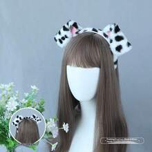 Cute Girls Women Plush Comic-Con Cosplay Props Rabbit Ears Headwear