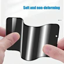 ZYONS 2Pcs Matte Privacy Screen Protector For IPhone 17 Pro Max 6.9-Inch Soft Film, Non Glass, Full Coverage Anti-Peeping Anti Spy Anti Glare Ceramic Film, Anti-Fingerprint, Case Friendly Compatible With IPhone 17 Pro Max 17 Air 16 Pro Max/16 Pro/16 Plus/16/15 Pro Max/14 Pro Max/13 Mini/12/11/XS MAX/XR/8+/7 Plus - 2pcs Matte - View 5