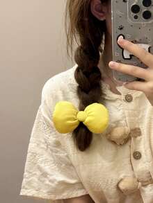 3 chiếc kẹp tóc nơ xinh xắn có đệm dành cho nữ, kẹp tóc nơ ngọt ngào cho bé gái, kẹp tóc mái đa năng, phụ kiện tóc nơ đơn giản phù hợp cho sử dụng hàng ngày, chụp ảnh, kẹp càng cua, kẹp tóc, kẹp tóc cài, kẹp tóc hình cá sấu, trang phục mùa đông cho nữ, nơ, phụ kiện đội đầu, ghim cài tóc - Nhiều màu - Xem 6