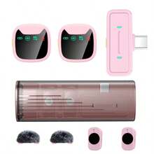 HITOZON Mini Professional Wireless Lavalier Microphone With Charging Case, Compatible With IPad, Android Devices | Smart Noise Cancellation, Status Display, Magnetic Rotatable Clip, Long Battery Life | Suitable For Video Recording, Vlogging, Teaching, Interviews, Podcasts, Etc. - One Size - View 13