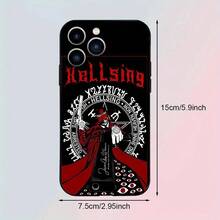 Hellsing Elige esta funda de TPU negra para iPhone cuando regales a familiares y amigos. Es lindo, delicado, se ajusta bien al teléfono, para iPhone 11/12/13/14/15/16 Pro Max de alta calidad y te hace lucir bien. - Mezcla de colores - Ver 4