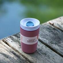 1 caneca de viagem com isolamento a vácuo de aço inoxidável de 12 oz/20 oz, xícara de café portátil adequada para carro, escritório, casa, acampamento, recipiente moderno para bebidas, recipiente doméstico durável, material, companheiro de viagem ao ar livre/presente de Natal