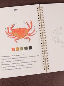 Beginner-Friendly Watercolor Workbook With Paint Brush With Color Palette Watercolor Paint Book Art Painting Supplies