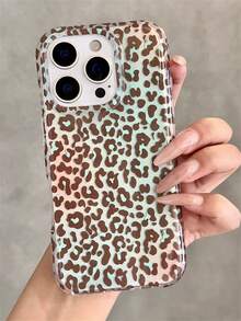 Fashion Leopard Print Fine Style Phone Case Compatible With IPhone 17 Air 16 15 14 13 11 12 Pro Max 16 15 14 Plus Ins Korean Gradient Gift Shockproof Protective Back Cover For Girl