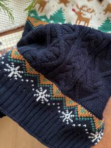 Christmas Cute Pet Sweater, Small Dog/Cat Clothes, Warm Pet Apparel For Autumn/Winter