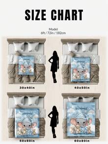 1pc Custom Name Blanket For Bed,Personalized Bedding Blanket With Name, Personalized Throws Blanket, Cute Blanket, Best Kids Blanket, Cozy Blanket, Family Gift, Birthday Gifts, Christmas Gifts ,Personalized Gifts, Children's Day Gift, Gift For Son/Daughter, Gift For Friend, Gift For Kids