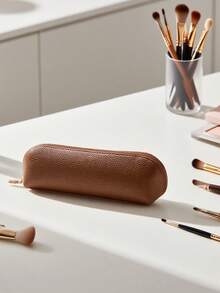 Minimalist Large Capacity Pencil Case, 2025 New High-Quality Ins Style Makeup Brush Storage Bag For Women - Multicolor - View 8