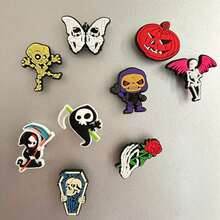 9 件趣味冰箱贴套装，适合节日装饰、圣诞节、万圣节、可爱家居和办公室装饰