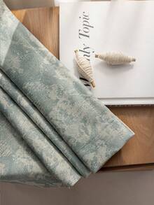 1 件装高档提花遮光窗帘，适用于豪华客厅、卧室、别墅阳台，高品质遮光窗帘，长 84 英寸 - 藍色 - 查看 10