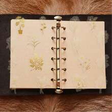 50 Peças Adesivos Transparentes Dourados de Plantas, Decalques Decorativos de Plantas Vintage em PET para Scrapbook, Diário, Laptop, Pára-choque, Skate, Garrafa de Água, Computador, Celular, Desenho Animado, Adesivos