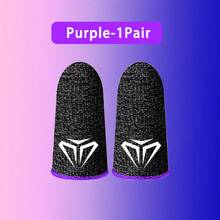 Colorful Mixed Finger Sleeves, Fingertip Gloves For Gamers, Thumb Sleeve For Mobile Games, Sweat-Proof, Breathable, Seamless Touch Screen, Comfortable And Precise To Enhance Your Gaming Experience - Multicolor - View 10