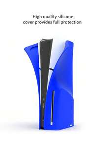 2pcs PlayStation 5 Slim Disc Edition Console Protection Cover Set, Silicone Game Skin Protector, Dustproof Scratch-Resistant Waterproof Soft Silicone Easy To Install And Store, Enhance Gaming Experience - Multicolor - View 12