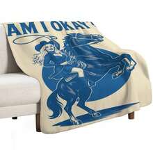 Megan Music Flannel Throw Blanket – Soft, Lightweight, All-Season Decorative Blanket For Couch Or Sofa With Vintage Pop Art Design, Machine Washable - Nhiều màu - Xem 4