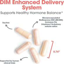 Allergy Research Group DIM Enhanced Delivery System - DIM Supplement For Women, Estrogen Supplement For Women And Men, Diindolylmethane For Hormone Balance, Menopause Support - 120 Vegetarian Capsules - Trắng - Xem 5