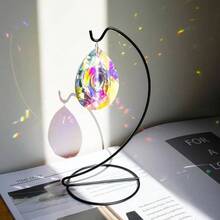 3 Pack 9 Ornament Display Stand Iron Hanging Stand Ornament Hanger Holder Decor Display Holder Hook Glass Globe Plant Terrarium Table DecorGold