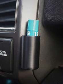 2pcs/1pc Universal Silicone Car Lip Balm Holder - Portable Lipstick Storage Rack For Cosmetics And Accessories, Car Lipstick Organizer Gifts For Women GTXH - 彩色 - 查看 10