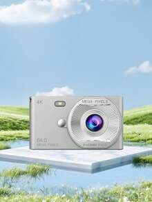 Digital Camera 16X Digital Zoom Front And Rear Dual Photography Student Retro CCD Camera - Camera + Data Cable - View 15