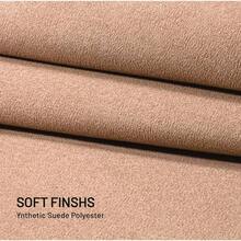 Suede Auto Headliner Fabric 98 L* 60 With Foam Backing - Black Interior Material CarTruckSUVRV Roof, Tube Packaging - Home Repair Headliner Material - Beige + 96"L*60"W - View 3