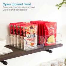 interDesign Linus Bandeja Organizadora para Despensa, Regular, - Paquete de 1 - Ver 6