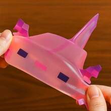 1pc 2025 New Arrival Soft & Squishable Axolotl Squeeze Toy, Excellent Hand Feel, Birthday/Christmas/Halloween Small Gift