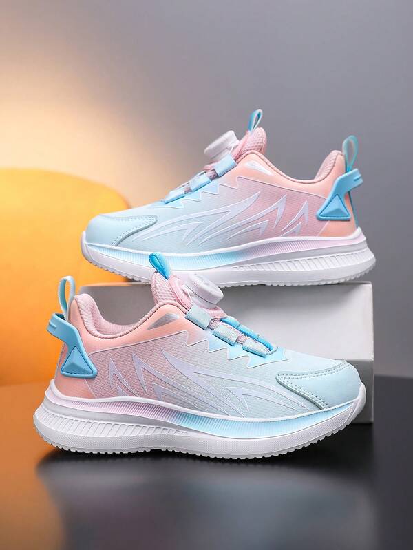 Calçados infantis, calçados esportivos infantis para meninos e meninas, calçados esportivos casuais de malha respirável, calçados infantis com amortecimento macio e protetor de alta qualidade